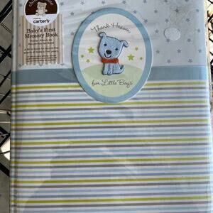 Carters babies first memory book “Thank Heaven for Little Boys